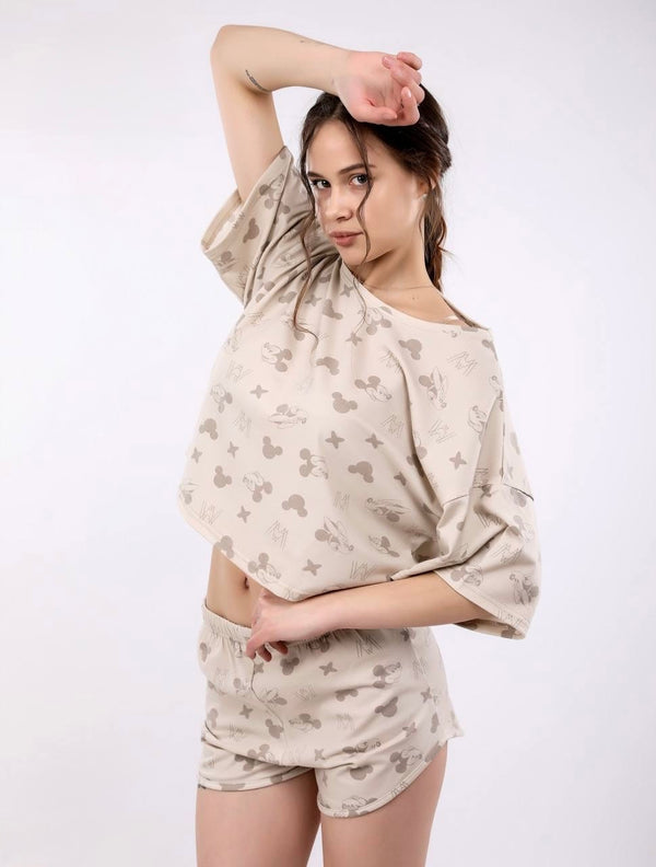Pyjama d'été 100% coton