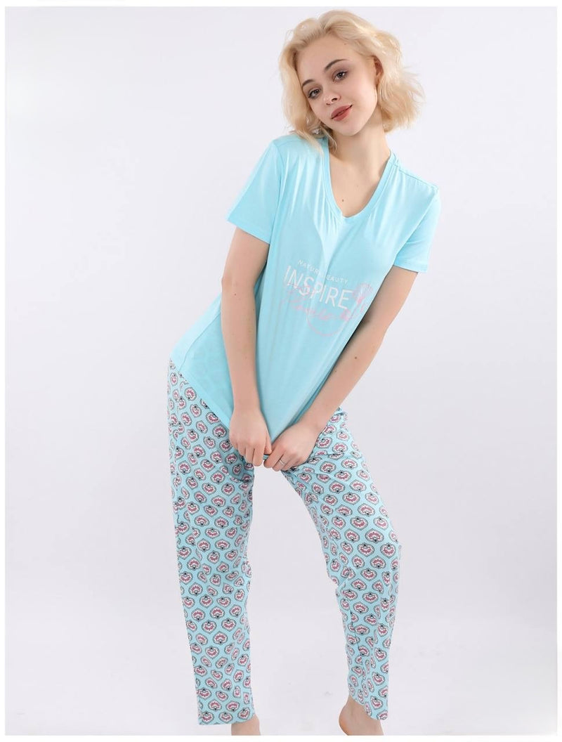 Pyjama d'été 100% coton