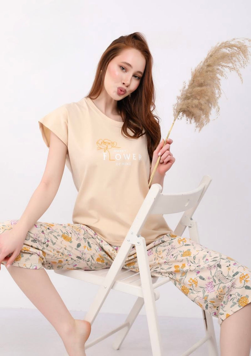 Pyjama d'été 100% coton