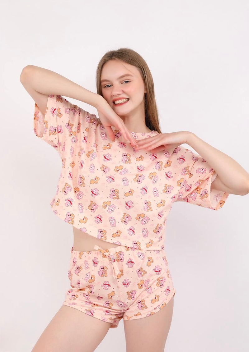 Pyjama d'été 100% coton