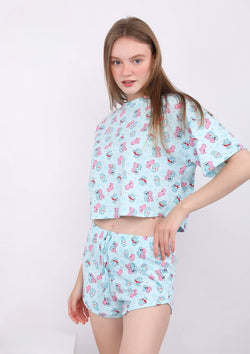 Pyjama d'été 100% coton