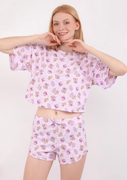 Pyjama d'été 100% coton